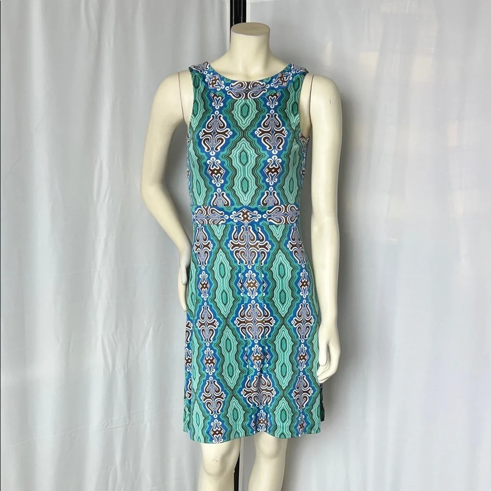 Tory Burch Vibrant Silk Mini Dress